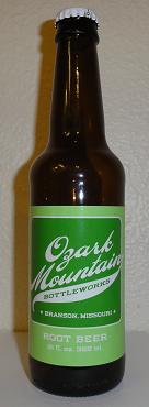 Ozark Mountain Bottling Works Root Beer Bottle