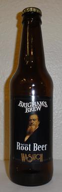 Brigham's Brew Root Beer Bottle