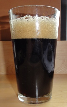 A pint of Squatters Brewhouse Root Beer