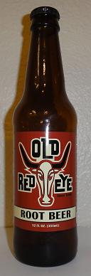 Old Red Eye Root Beer Bottle