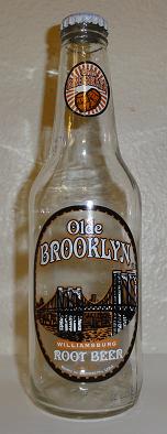 Old Brooklyn Williamsburg Root Beer Bottle