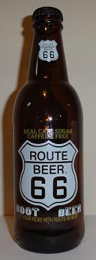 Route 66 Root Beer Bottle