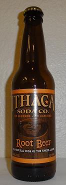Ithaca Soda Co. Root Beer Bottle
