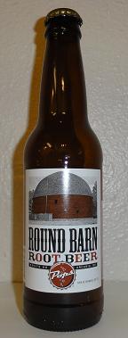 Round Barn Root Beer Bottle