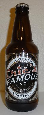 Eric's Famous Energy Root Beer Bottle