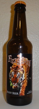 Fizzy Izzy Root Beer Bottle