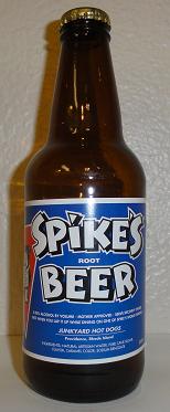 Spike's Root Beer Bottle