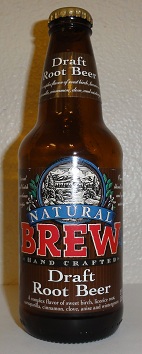 Natural Brew Draft Root Beer Bottle