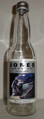 Bottle of Jones Soda Co. Root Beer