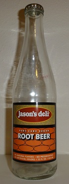 Jason's Deli Root Beer Bottle