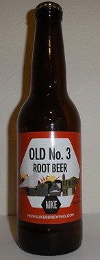 Old No. 3 Root Beer Bottle