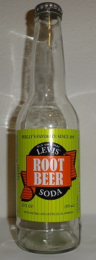 Levi's Root Beer Soda Bottle