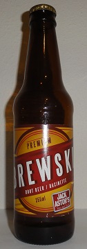 Bottle of Premium Brewski Root Beer