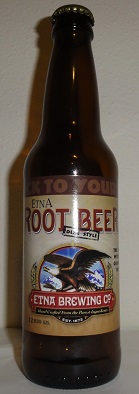 Etna Brewing Company Root Beer Bottle