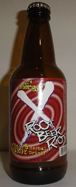 Bottle of XTZ Root Beer Riot
