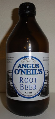 Bottle of Angus O'Neil's Root Beer