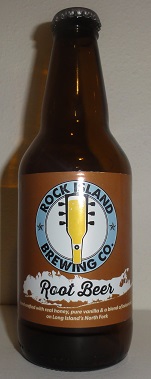 Bottle of Rock Island Brewing Company Root Beer