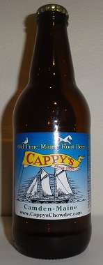 Bottle of Cappy's Old Time Maine Root Beer