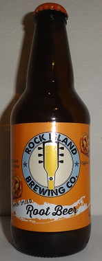 Rock Island Brewing Company Pumpkin Spiced Root Beer Bottle