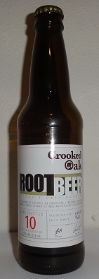 Crooked Oak Root Beer Bottle