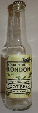 Square Root London Root Beer Bottle