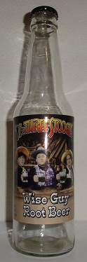 The Three Stooges Wise Guy Root Beer Bottle