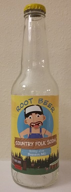 Country Folk Root Beer Bottle