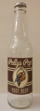 Polly's Pop Root Beer Bottle