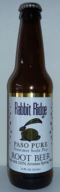 Rabbit Ridge Root Beer Bottle