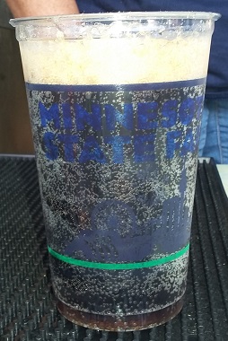 A glass of Schneider's German Root Beer