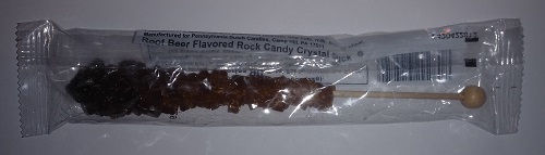 Pennsylvania Dutch Candies Root Beer Flavored Rock Candy Crystal Stick