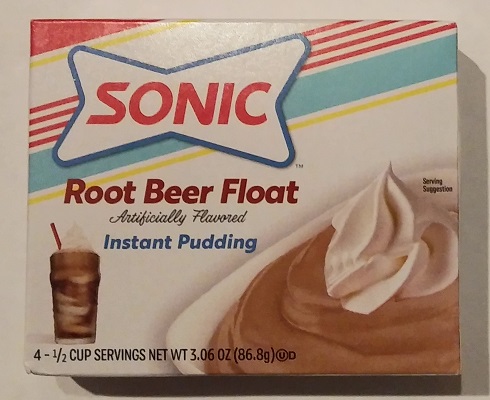 Sonic Root Beer Float Instant Pudding
