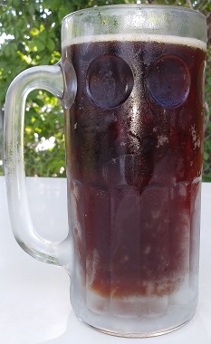 A mug of Minnetonka Drive-in Root Beer