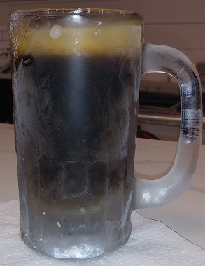 A mug of Nutty Bar Stand Root Beer