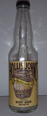 Hollis John's Root Beer Bottle